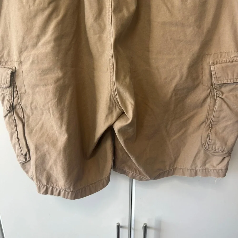 Polo Ralph Lauren Mens 42 Cargo Shorts Classic Fit Drill Khaki Tan Utility